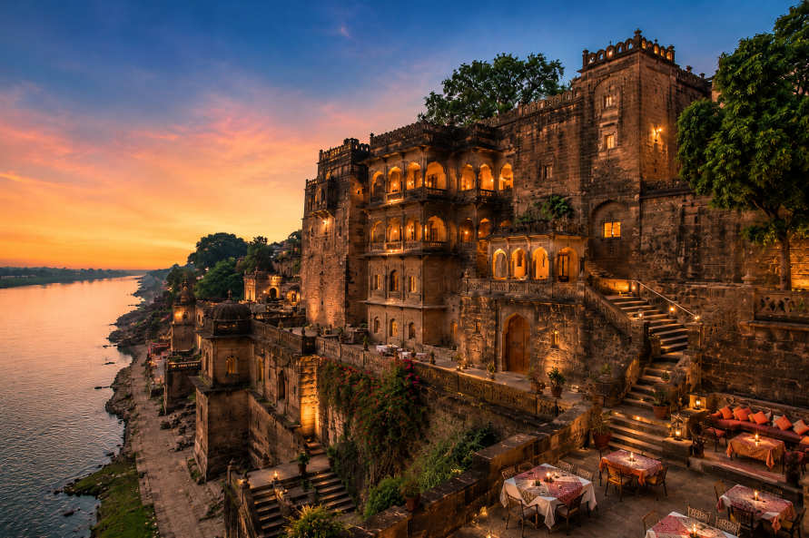 Ahilya Fort Hotel, Maheshwar
