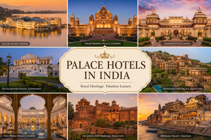 Best Palace Hotels in India