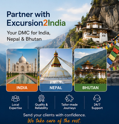 Become Excursion2India's partner in Germany