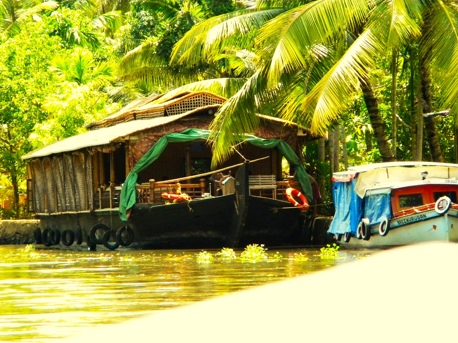 Houseboat at Kumarakom