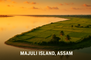 Houses on Sisavangvong street in Luang Prabang, Laos